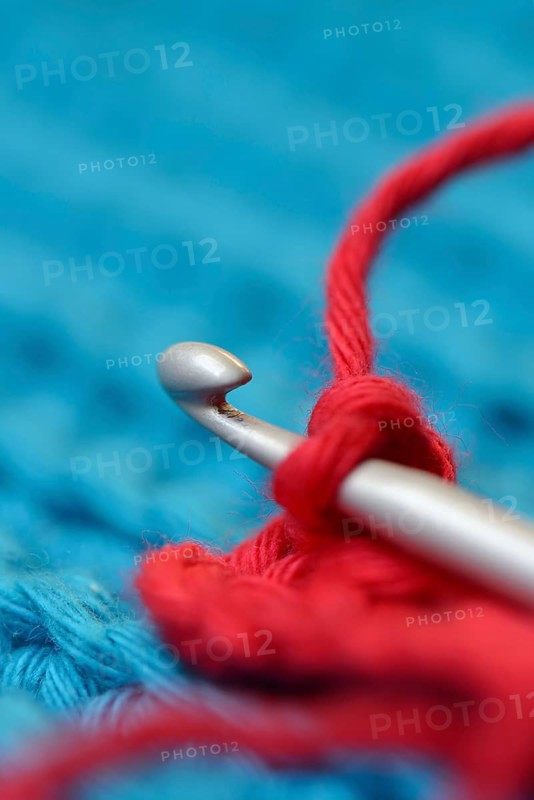 Crochet hooks with manual work