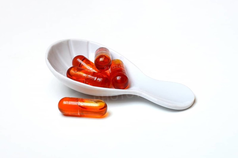 Omega-3 fish oil capsules