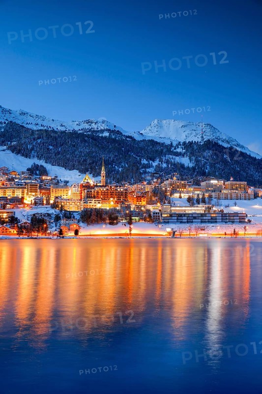 St. Moritz and Lake St. Moritz