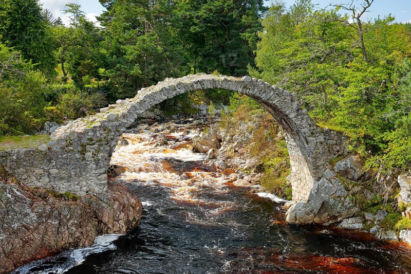 Carrbridge with Dulnain River