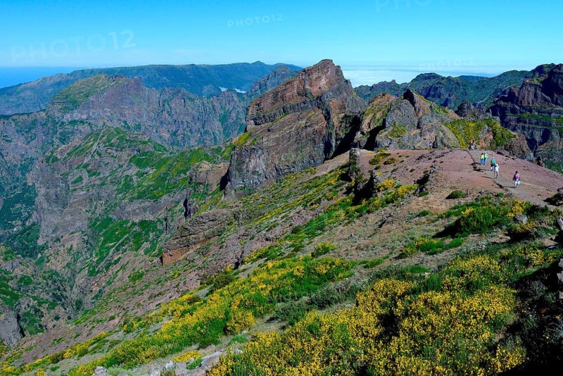 Mountain landscape at Pico de Arieiro