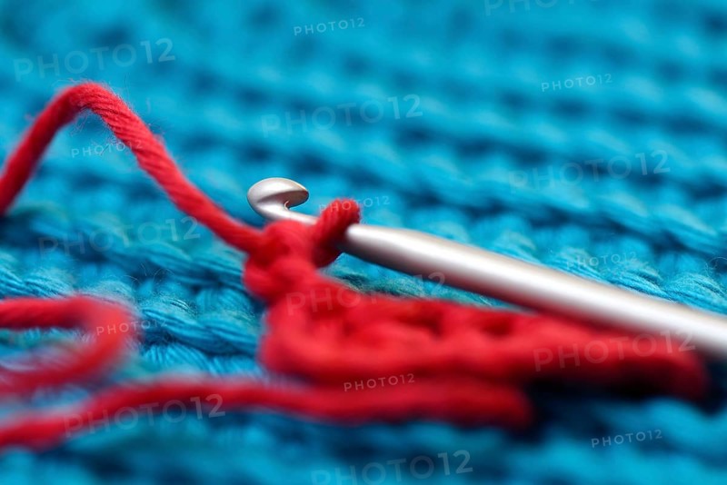 Crochet hooks with manual work