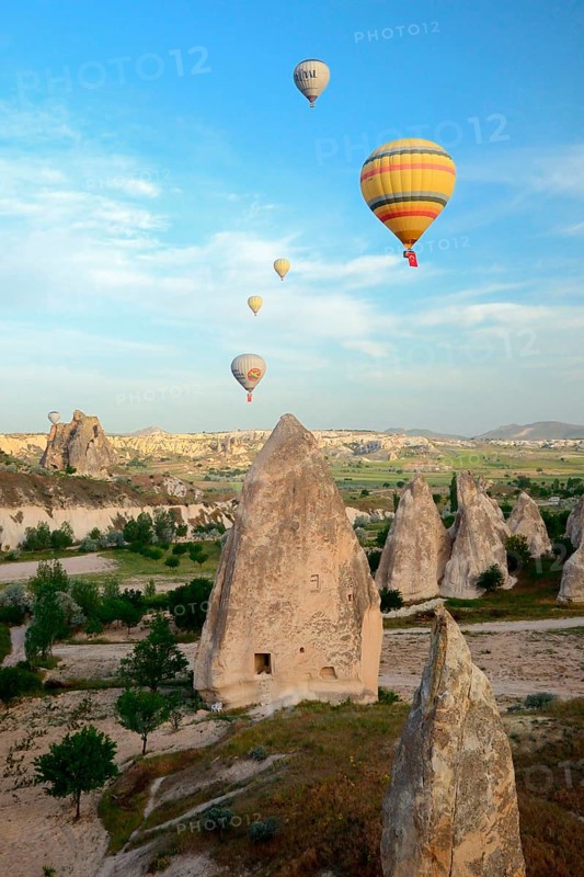 Balloon flight over Goereme valley