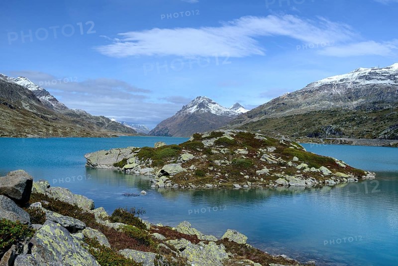 Lago Bianco on the Bernina Pass