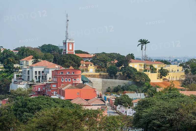 Overlook over the cidade alta from the Fortaleza de Sao Miguel or Saint Michael Fortress