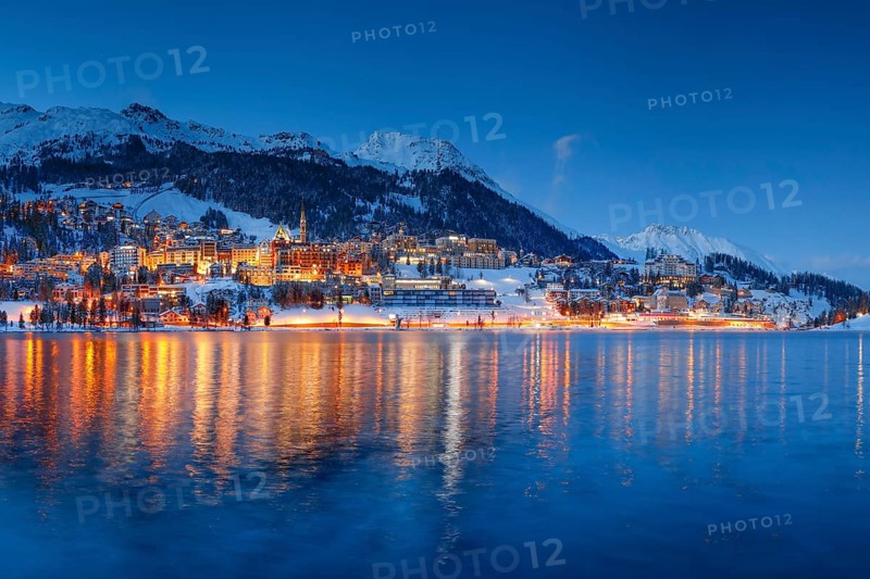 St. Moritz and Lake St. Moritz