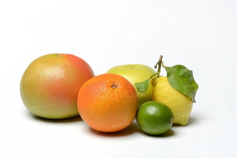 Various citrus fruits