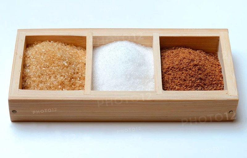 Different kinds of sugar