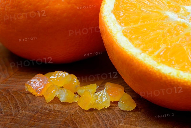 Candied orange peel