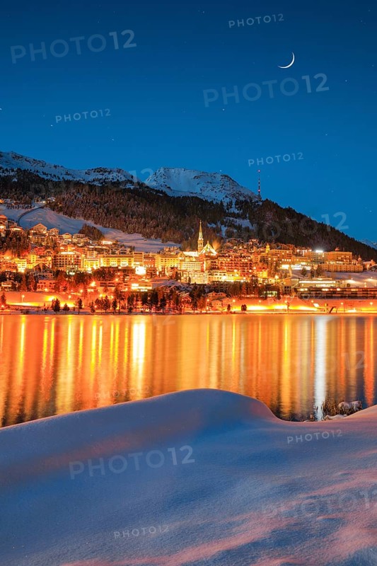 St. Moritz and Lake St. Moritz