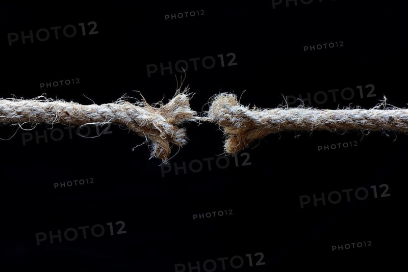 Defective jute rope