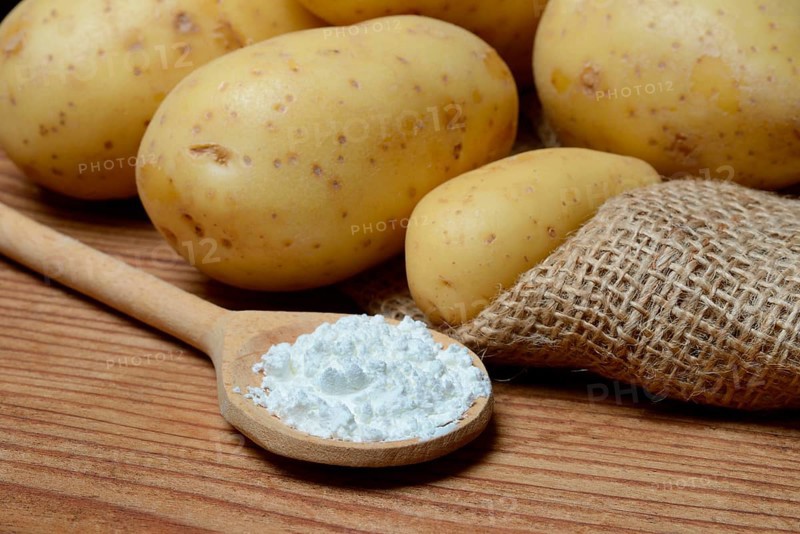 Potato starch and potatoes