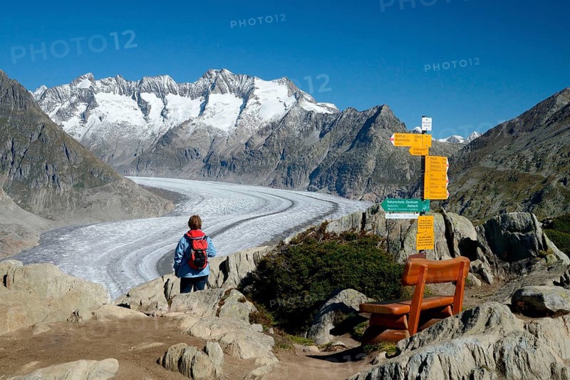 Moosfluh viewpoint