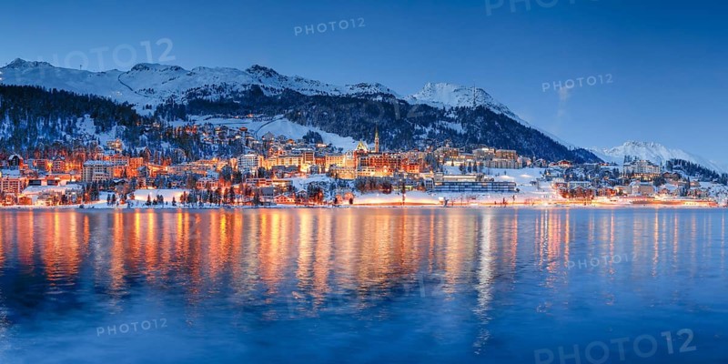 St. Moritz and Lake St. Moritz