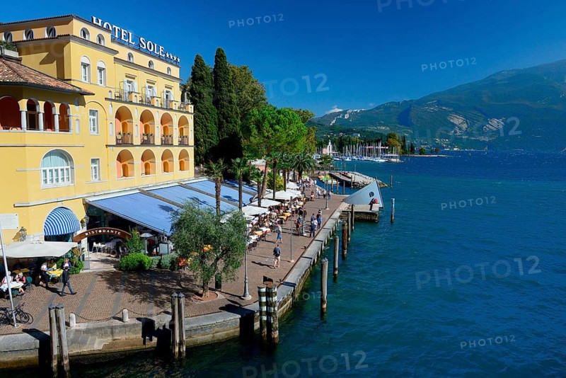 Hotel on the lake shore