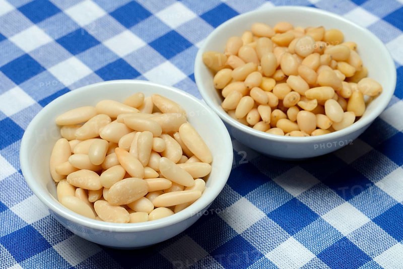 Cedar and pine nuts