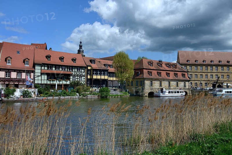 Old Town Quarter Little Venice on the banks of the Regnitz