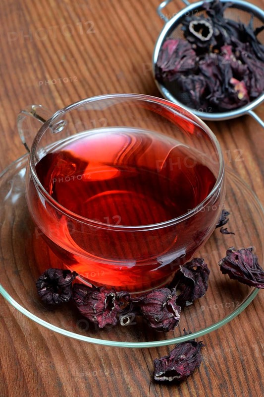 Cup mallow tea