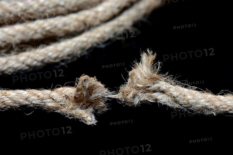 Defective jute rope