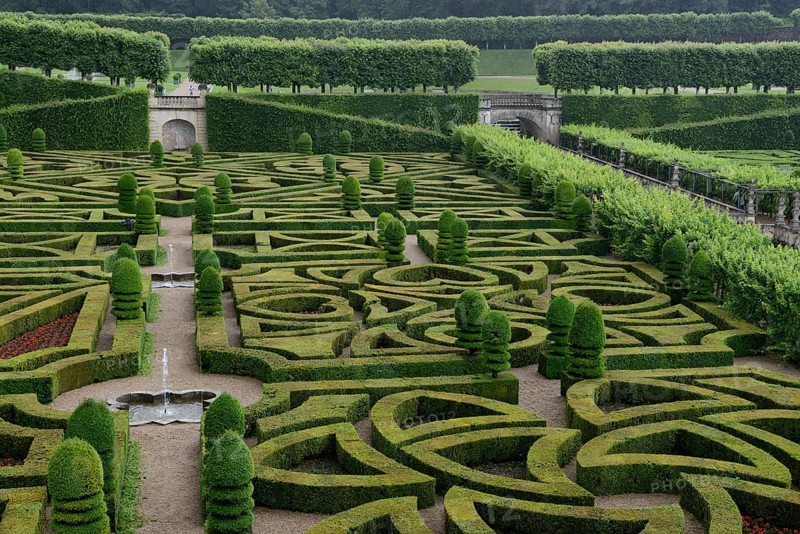 Garden of Villandry Castle