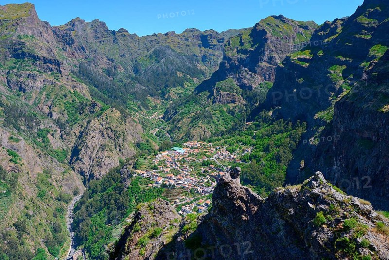 Curral das Freiras in the Valley of Nuns