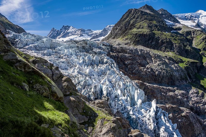 High alpine mountain landscape