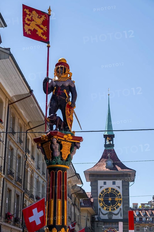 Statue of the Zaehringerbrunnen