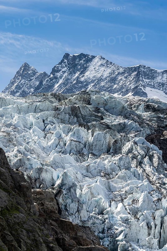 High alpine mountain landscape