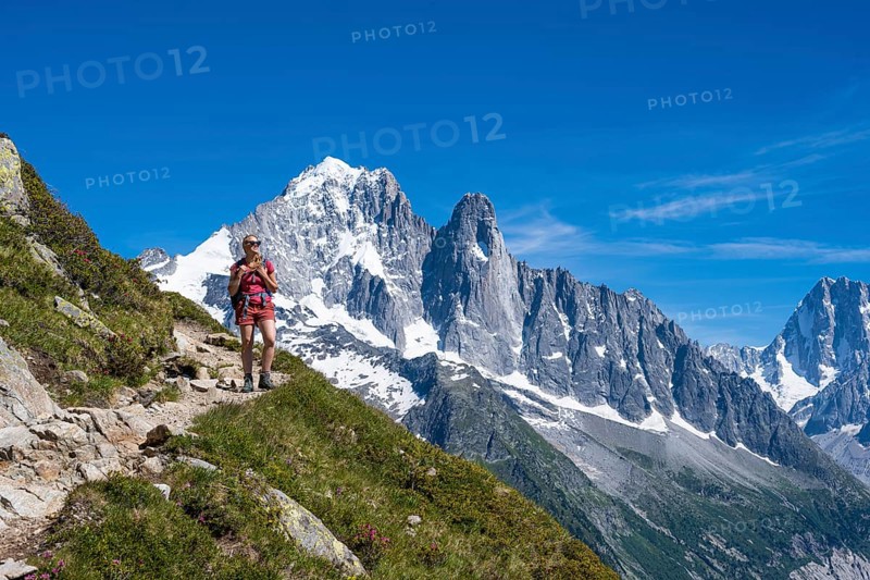 Hiker on foot