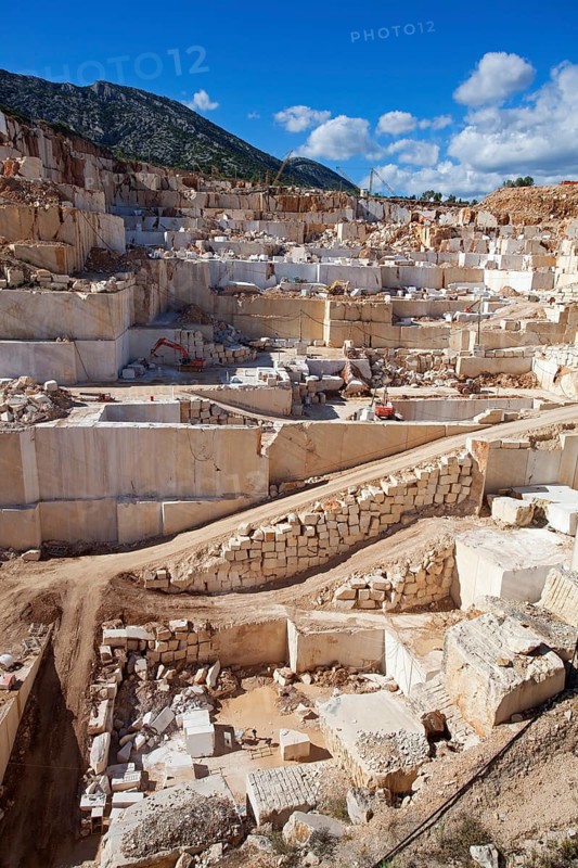 Marble quarry near Orosei