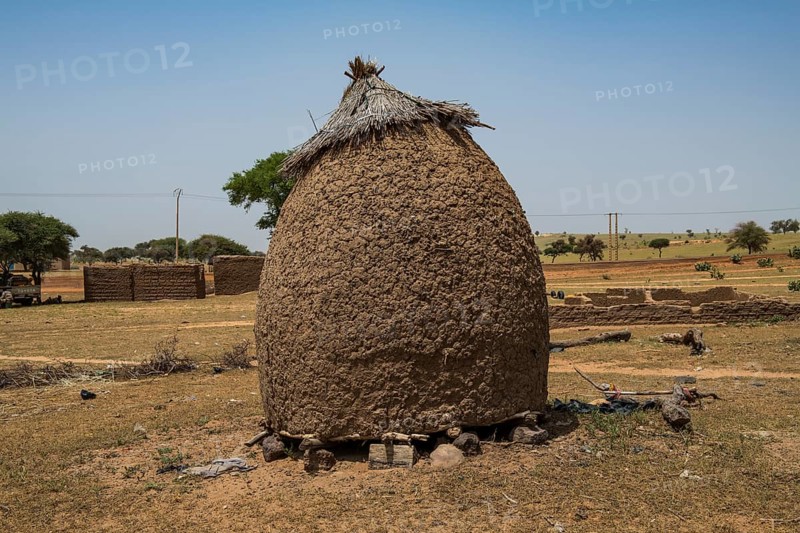 Traditional mud hut