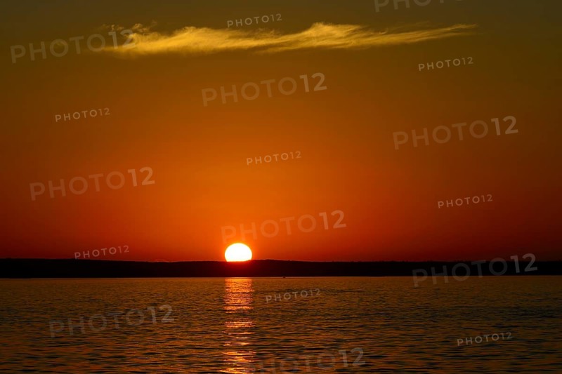 Sunrise over Santa Cruz Island