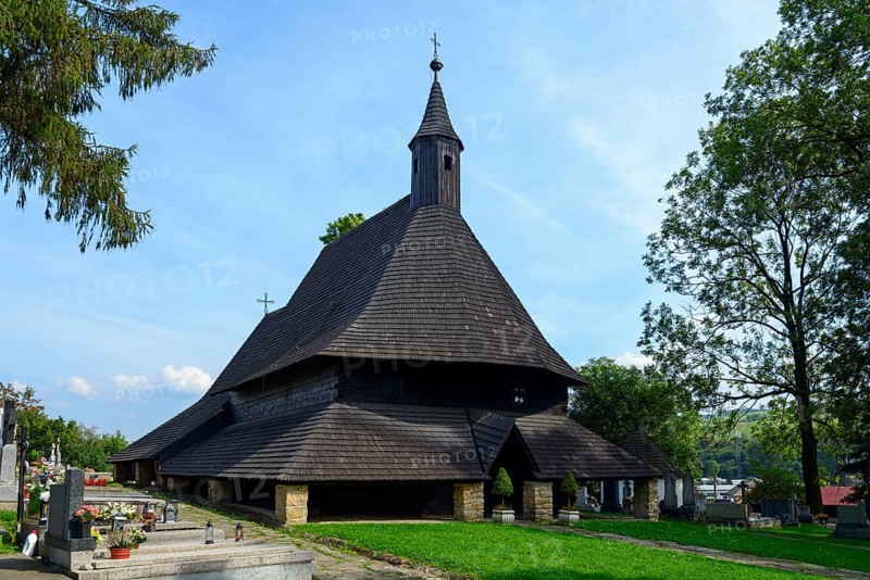 Roman Catholic Gothic wooden church of All Saints