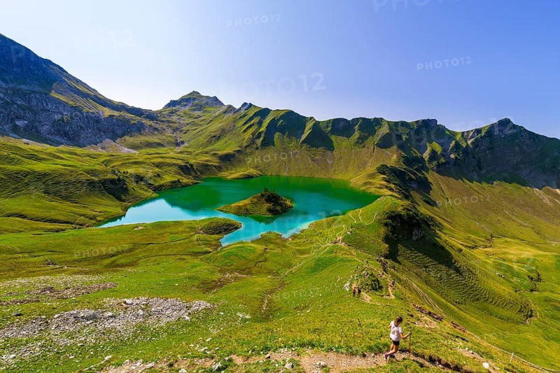 Schrecksee and Allgaeu Alps