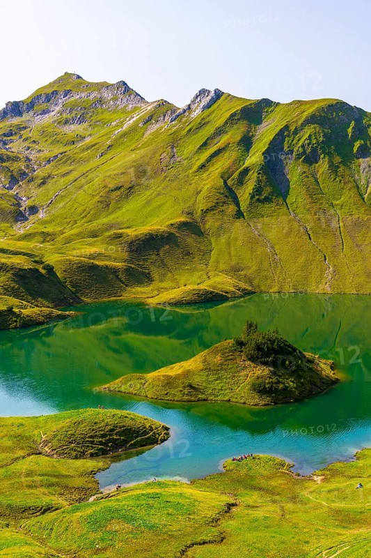 Schrecksee and Allgaeu Alps