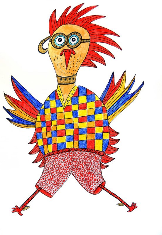 Young cock