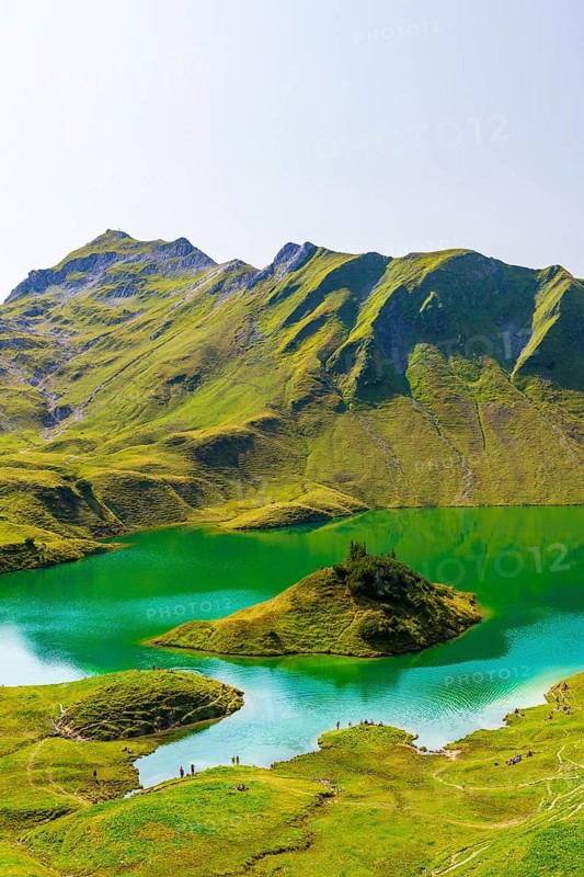 Schrecksee and Allgaeu Alps