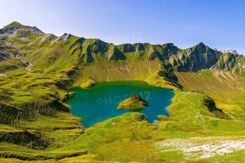 Schrecksee and Allgaeu Alps