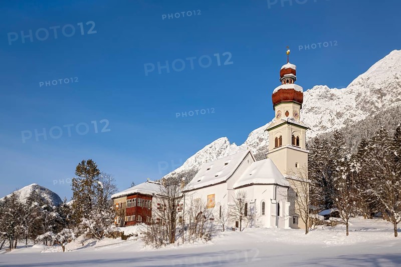 Monastery St. Martin in winter