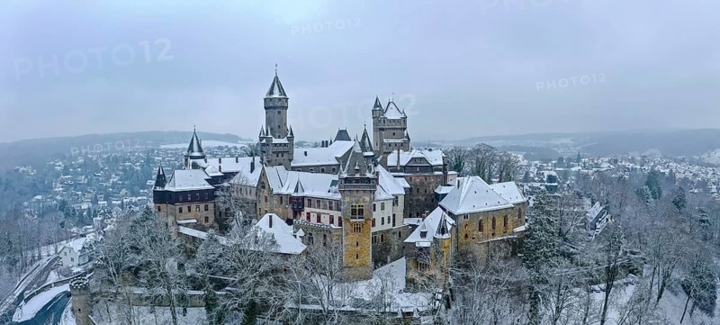 Braunfels Castle in winter