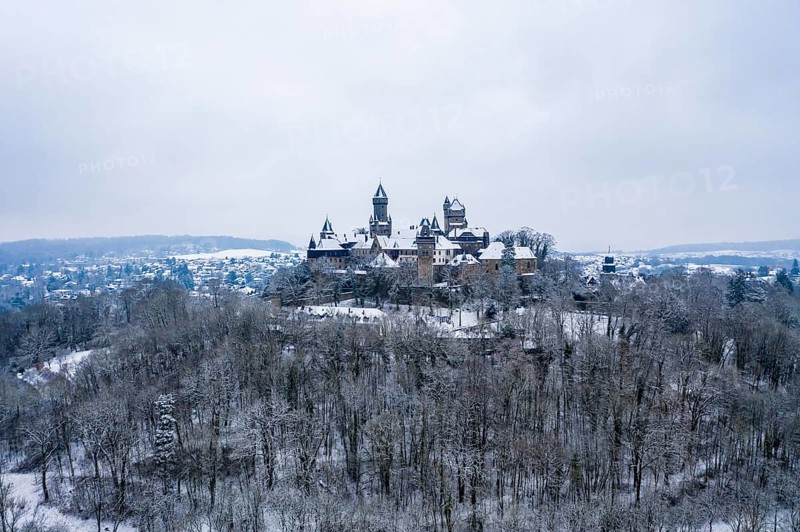 Braunfels Castle in winter