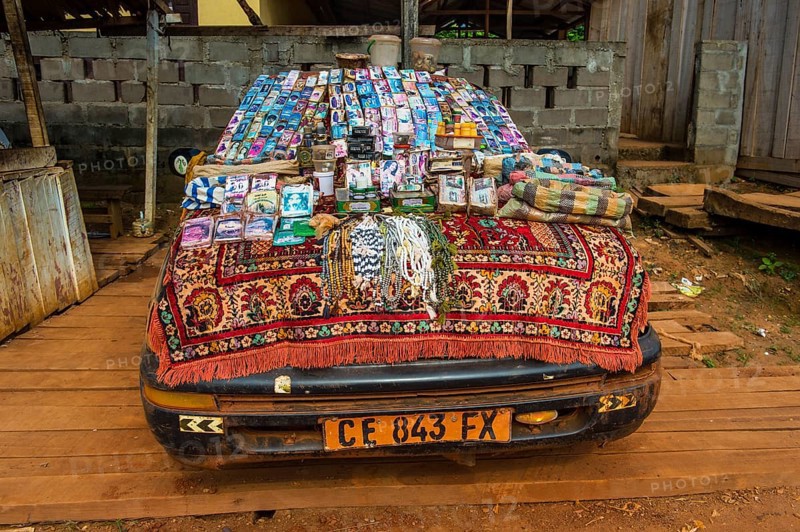 Local store on a car