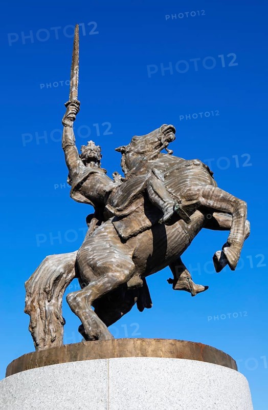 Equestrian statue of king Svatopluk