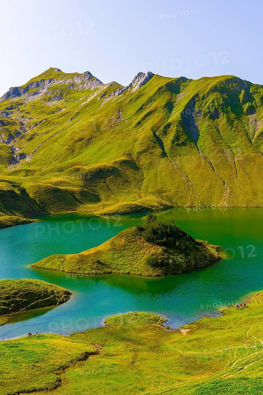 Schrecksee and Allgaeu Alps
