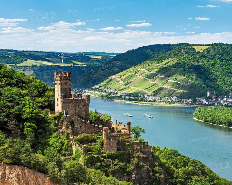 Sooneck Castle on the Rhine
