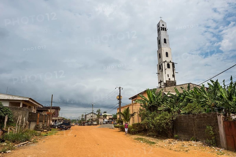 Colonial church in Kribi