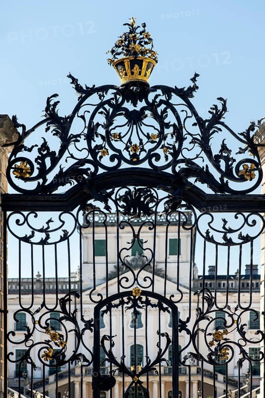 Wrought iron grille
