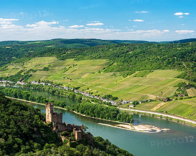 Sooneck Castle on the Rhine