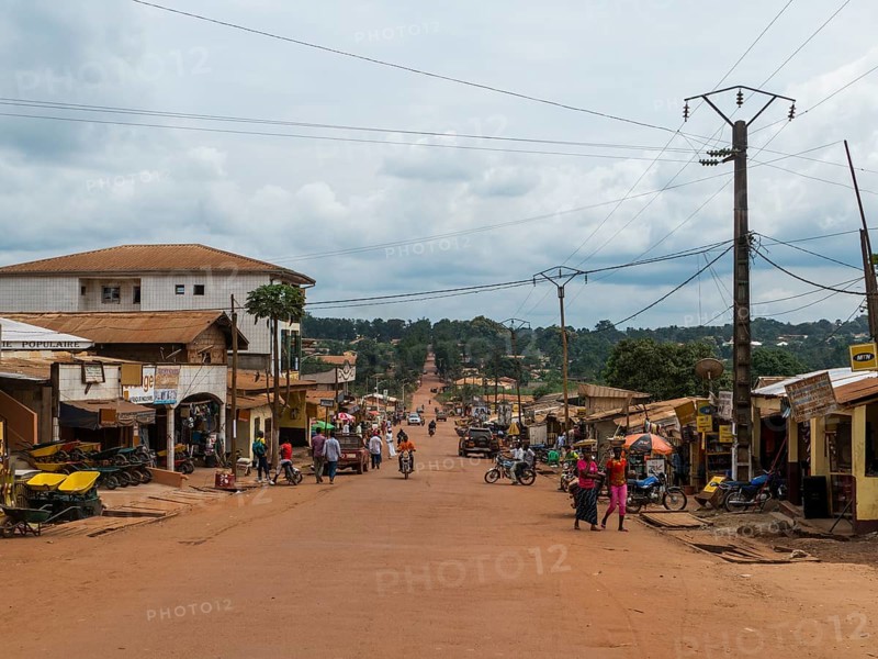 The town of Yokadouma