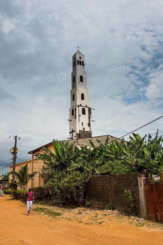 Colonial church in Kribi